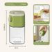 Dual Purpose Salt Seasoning Jar Bottle Kitchen Household Seasoning Bottle Salt Jar Cumin Seasoning Bottle Glass Chili Spice Jar_voghion.com