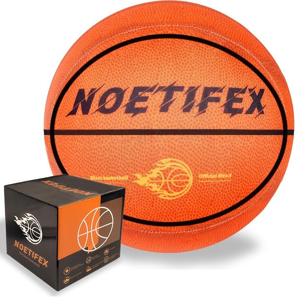 Silent Basketball Size 5 Dribbling Indoor High-Density Soft Foam With Cloth Cover Easy Grip Highly Elastic Silent Quiet Basketball Gifts_voghion.com