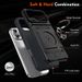 Heavy Duty Drop Shockproof Rotated Ring Kickstand Phone Cases For Iphone 17 14 13 15 16 Pro Max Plus Magnetic Wallet_voghion.com