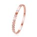 Women's Trendy Rose Gold Jewelry Gold Silver Fashion Titanium Steel Bracelet Personality Love White Shell Stainless Steel Bracelet_voghion.com