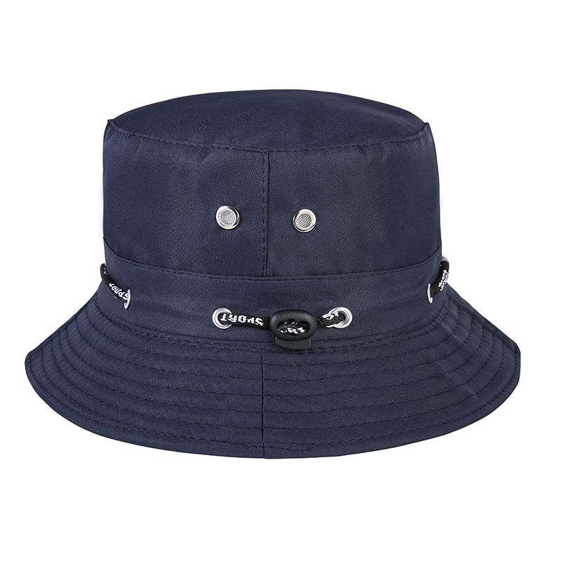 Fashion Women Bucket Hats with Drawstring Windproof Men Fisherman Summer Sun Shade Outdoor Sports Hiking Fishing Hat Cap Wide_voghion.com