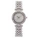 Full Diamond Fashion Inlaid Shell Face Women's Watch Bracelet Model_voghion.com