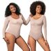 Unterwäsche, Bauchstraffung, Shapewear, Damen-Strumpfhose, Langarmkorsett, Schlankheitskleidung, schöne Body-Shapewear_voghion.com