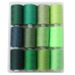 402 Polyester Thread/ Hand Sewing Thread DIY 12 Colors of 1000 Yards Sewing Machine Thread Set_voghion.com