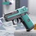 Mini Water Gun Glock Revolver Large Capacity Push Water Gun Water Fight Summer Swimming Pool Water Toys_voghion.com