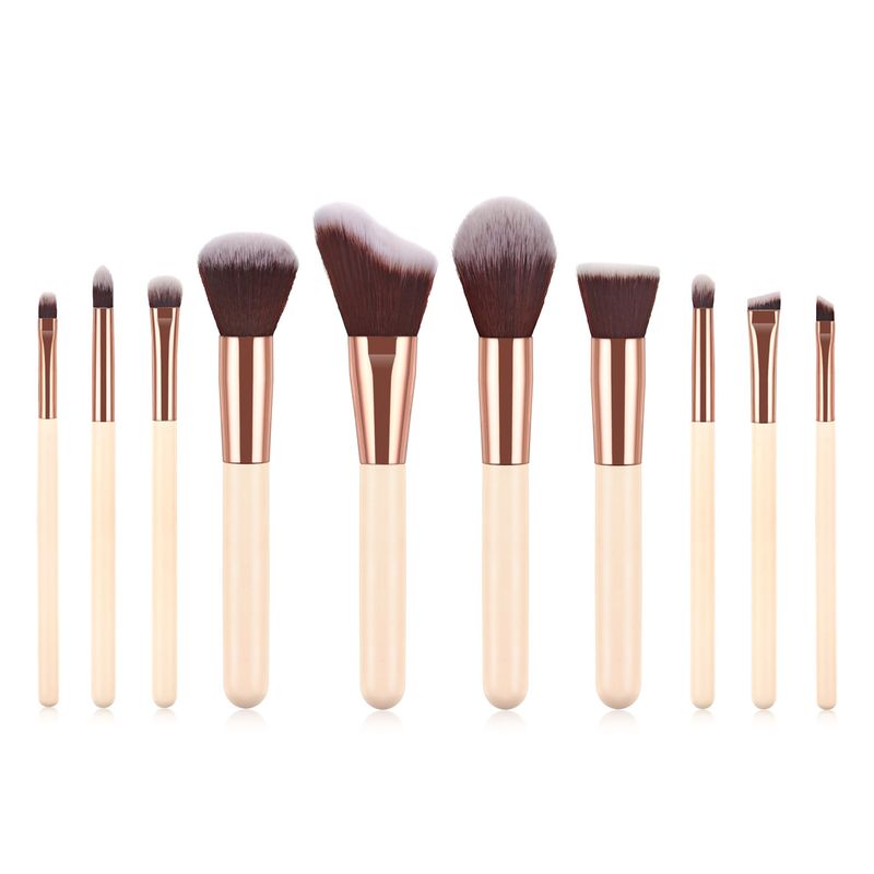 Set di pennelli per trucco da 10 pezzi, strumenti di bellezza, strumenti per il trucco, strumenti di bellezza, nuovi prodotti, fabbrica GUJHUI_voghion.com