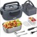 1.5L 304 Stainless Steel Heated Lunch Box 80w Car Dual Use Set_voghion.com