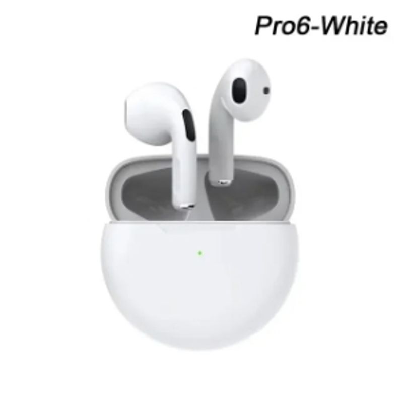 TWS Pro6 Earphone Headphones With Mic 9D Stereo Pro 6 Earbuds For Xiaomi Samsung Android Wireless Bluetooth Headset_voghion.com