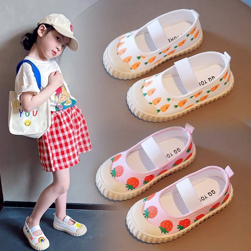 Lässige Canvas-Schuhe mit Cartoon-Print im koreanischen Stil für Mädchen_voghion.com