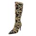 2025 New Top For Women, Trendy Water Ethnic Style, Pointed Stiletto High Heels With Diamond Inlaid Fashion Boots_voghion.com