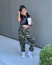 Kleinkind Mädchen Kleidung Mode Anzug Trendy Weste Camouflage Hip Hop Overalls Zwei Stück Set_voghion.com