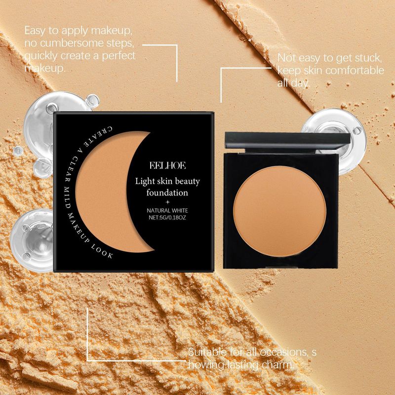 Hydrating Concealer Foundation Cream Lightweight Moisturizing Brightening Nourishing Matte Clear Suitable For Oily And_voghion.com