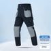 Labor Protection Pants For Men, Construction Site Loose Three Dimensional Pockets, Multi Pocket Reinforced Pants, Work Clothes Customization_voghion.com
