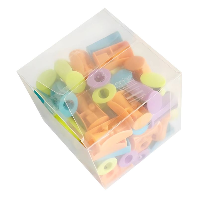 Lot de 72 taille-crayons colorés, taille-crayons géométriques en vrac pour fournitures scolaires, de bureau et d'art, taille-crayon manuel en plastique_voghion.com
