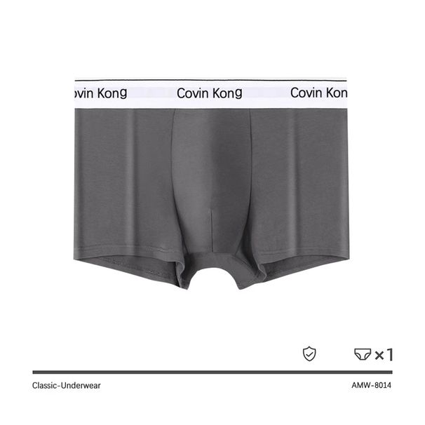 Herren-Boxershorts aus Baumwolle – Atmungsaktive, bequeme und nahtlose Unterwäsche für den täglichen Gebrauch (Schwarz, Grau, Weiß, Marineblau, Dunkelgrau, Rot) – M-XXXL_voghion.com