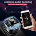 Yuanmheng T25 Dual USB Ports Smart Car Bluetooth-compatible 5.0 MP3 Music Player Hands-free Call_voghion.com