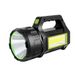 Solar Flashlight Strong Light Portable Searchlight Multi-Function Charging COB Outdoor_voghion.com