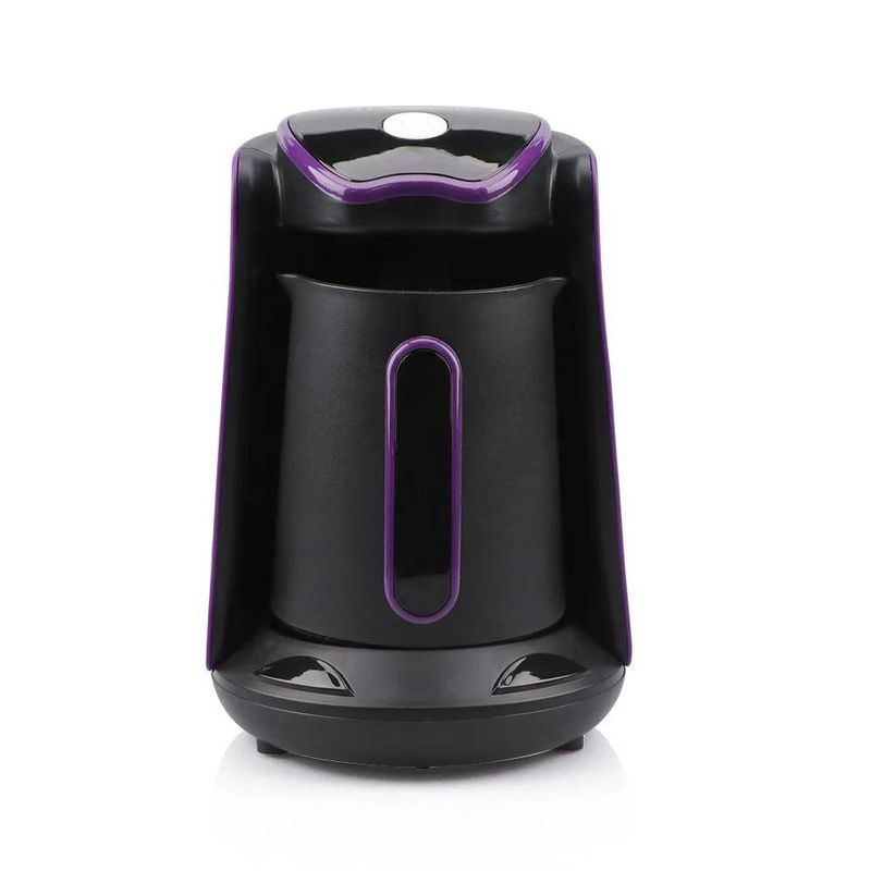 Electric Coffee Pot Stainless Steel Coffee Maker Electric Pot Portable Can Make 4Cups Household Automatic Turkish Coffee Machine_voghion.com