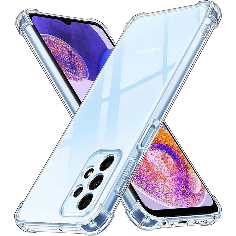 Clear Case For Samsung Galaxy A23 Case A13 4G A33 A53 A14 A34 A54 5G Thick Shockproof Soft Silicone Phone Cover For Samsung A24_voghion.com
