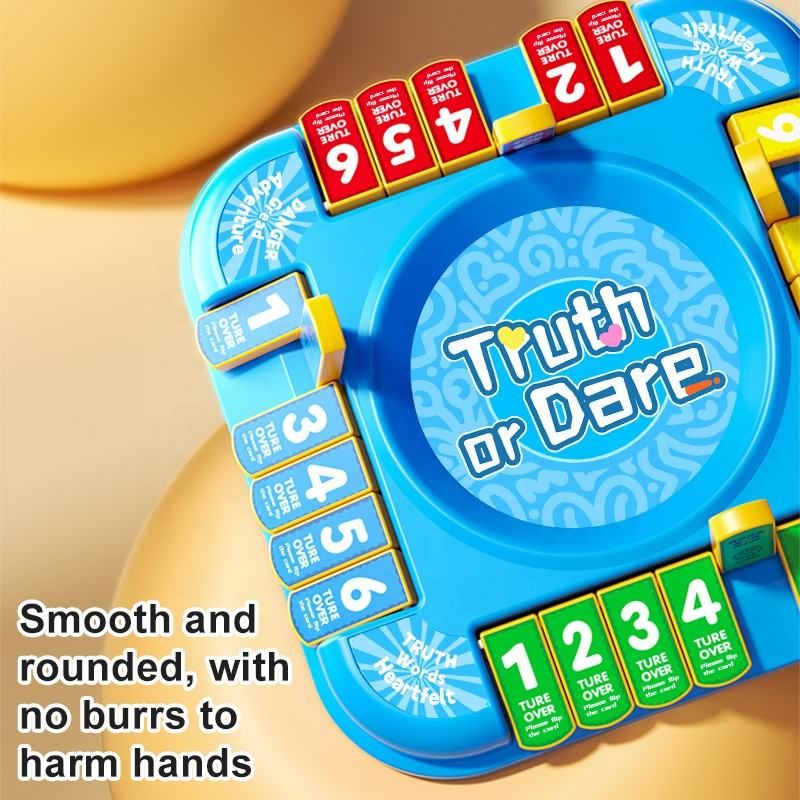 Hot Selling Educational Interactive Parent-Child Board Game Truth Or Dare-Classic Kids Party Toy Made Of Durable Plastic_voghion.com
