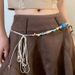 Handwoven Waist Rope - Bohemian Braided Belt With Beaded Tassels For Hanfu & Maxi Skirts_voghion.com
