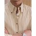 Abbigliamento da uomo, primavera e autunno, camicia a righe verticali di alta qualità, colletto a punta, camicia a maniche lunghe, antirughe, non stirabile_voghion.com