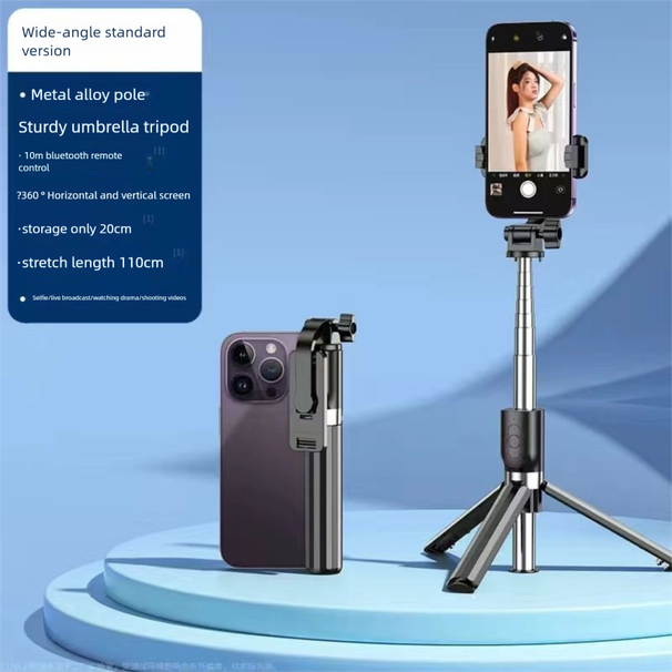 Selfie Stick Anti-Shake Gimbal Stabilizer Fully Automatic Multi-Functional Universal Phone Holder Live Streaming Photo_voghion.com