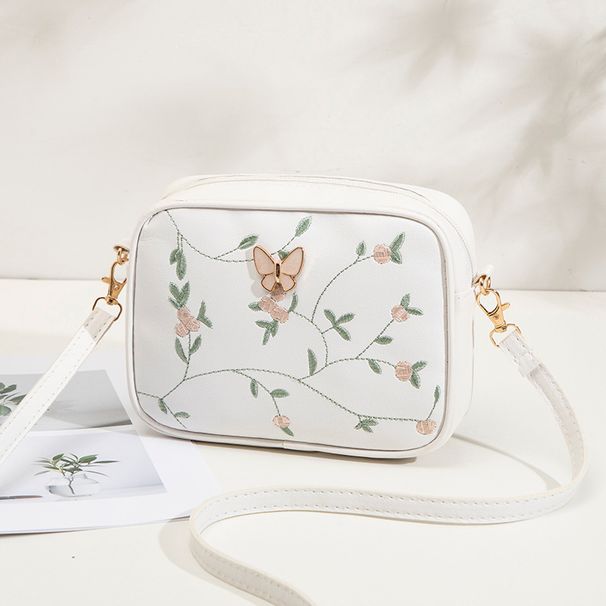 Women's Butterfly Embroidered Camera Bag - Stylish Crossbody Purse For Women (Casual Shoulder Bag With Unique Floral Design)_voghion.com