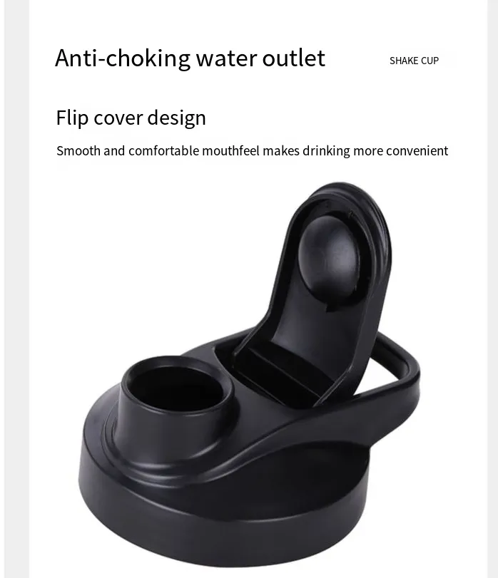 Shake Cup Fitness Sports Water Cup Men's Milkshake Leak Proof Mixing Cup Scale Cup Milk Tea Shake Cup Protein Powder Kettle_voghion.com