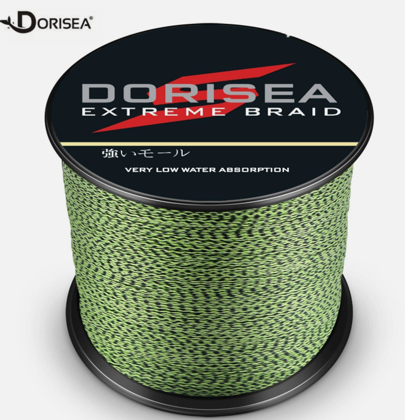 Dorisea 8 Telli Örgülü Olta 100m-2000m 6lbs-300lbs Dyneema PE Dokuma Çok filament Benekli Renk_voghion.com