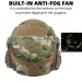 Tactical Assault Airsoft Helm II mit Maske Headset Anti-Fog Fan NV Ständer Militär Jagd Paintball Casque Airsoft Ausrüstung_voghion.com