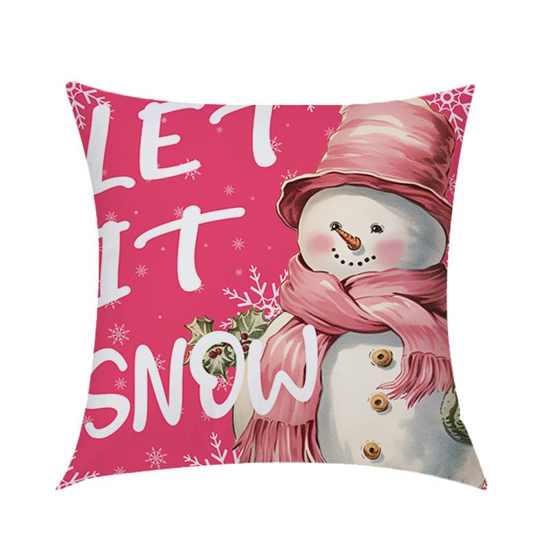 Neu Weihnachten kissen abdeckung leinen wohnzimmer sofa kissen hause dekoration digitaldruck taille kissen_voghion.com