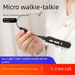 Mini auricolare walkie-talkie in miniatura per parrucchiere, salone di bellezza, ristorante, portatile, wireless, piccola coppia_voghion.com