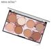 MISS ROSE Makeup 8 Colors Long Lasting Makeup Oil Control Makeup Powder Waterproof Contour Concealer Powder_voghion.com