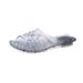 Household For Women Jelly Transparent Crystal Soft Sole Non-Slip Plastic Candy Color Casual One-Word Slippers Summer_voghion.com