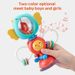 Baby puzzle soothing rattle dining table suction cup coaxing baby turn musician rattle early education baby toy_voghion.com