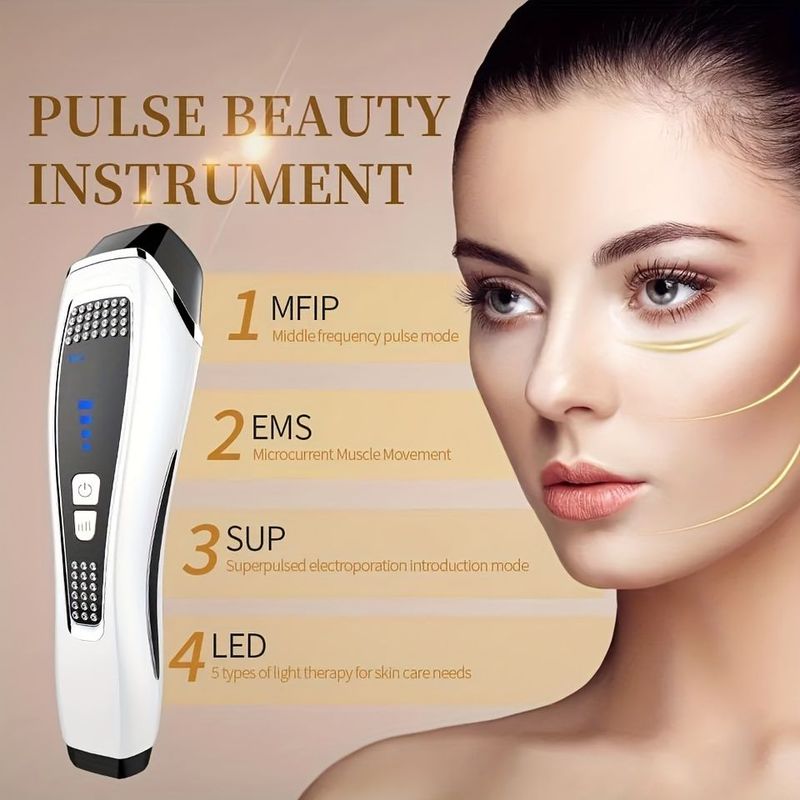D039 Pulse Induction Facial Massage Beauty Instrument_voghion.com