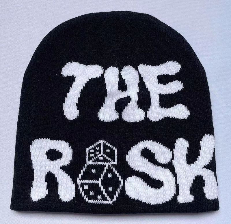 Men's and women's hats new fashion knit hat for men and women street hip-hop letter wool cap casual all-match cold hat Baotou cap _voghion.com
