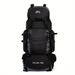 23.78 Gallon High Capacity Travel Backpack - Durable Polyester, Blue With Black Accessories, Adjustable Chest Strap For_voghion.com