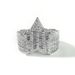 Anello da uomo con stella in zirconia cubica, stile hip hop, dichiarazione di moda, in oro e argento, taglie 7-9, anello con stella a cinque punte in pietra quadrata T_voghion.com