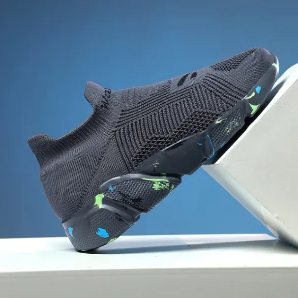 Scarpe casual sportive da esterno, comode e versatili, in tessuto a rete traspirante leggero, con suola spessa, per coppie._voghion.com