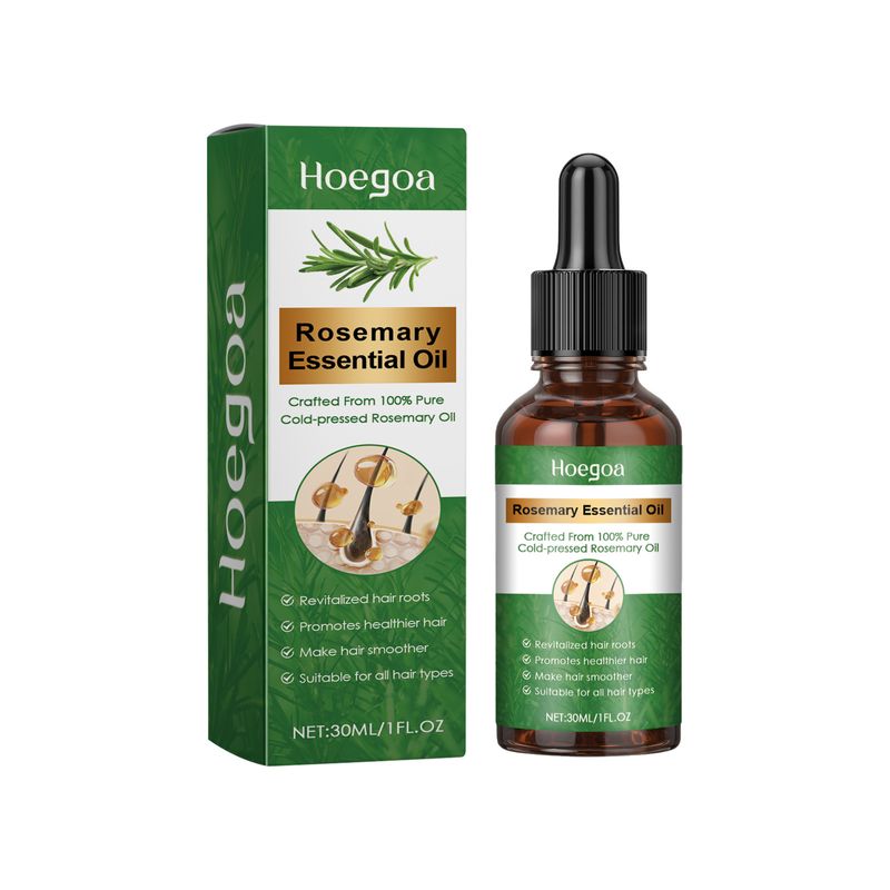 Hoegoa Rosemary ripara i capelli danneggiati, secchi e maniacali, fissando l'olio essenziale_voghion.com