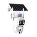 Solar Security Camera - 8MP Dual-Lens Full Color Outdoor Surveillance With Smart Voice Intercom & Ultra HD Night Vision_voghion.com