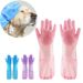 Silicone Gloves For Bathing Animals By PawParty Store_voghion.com