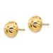 14k Madi K Polished & Diamond-Cut 9mm Button Post Earrings_voghion.com