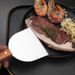 Manico in legno in acciaio inossidabile per cucinare, per uso domestico, per yogurt, per soffriggere, per bistecche, per pancake, per pizza, teppanyaki_voghion.com