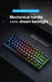 Wired Typing Mechanical Feeling Keyboard Gaming RGB Dazzle Color Illuminated Membrane Portable Keypad_voghion.com