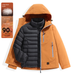 Instant Mountain Wild Style Herbst/Winter 3-in-1 Daunenfutter Outdoor Winddichte Skijacke Mantel_voghion.com