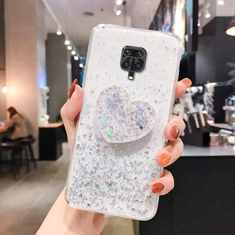 Třpytivé pouzdro pro Xiaomi Redmi Note 11 10 9 8 7 Pro 9S 10S 9C 9A kryt Xiaomi Poco X3 NFC Pro Mi 11 Lite Ultra 10T Pro St_voghion.com