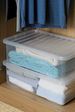 Stackable Clear Plastic Storage Box Boxes With Lids Home Office Strong UK Made_voghion.com